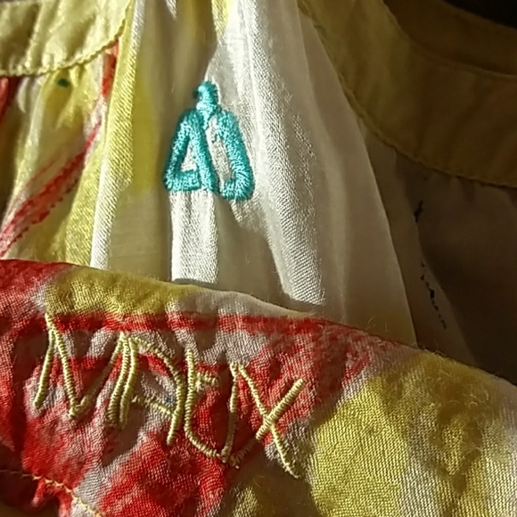 Matix button up silk/cotton blend tank top - Picture 7 of 7